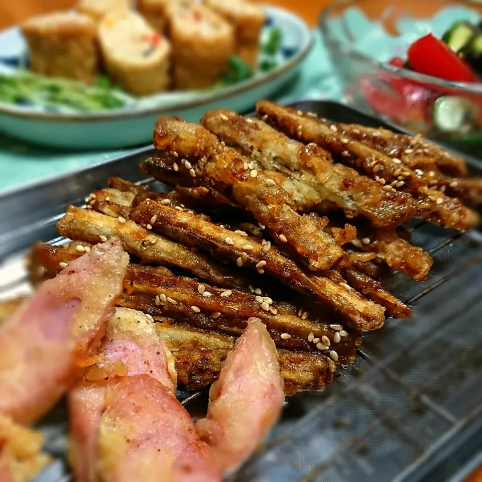 甘辛ごぼう&魚肉ソー揚げ|とまと🍅さん