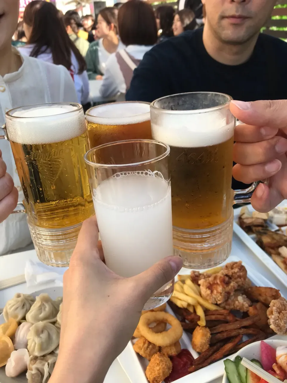 6月16日。友人夫婦とビアガーデン🍺|あやさん