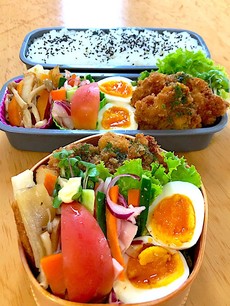 家族お弁当🍱(*'∀'人)💖
タレカツ丼|ふみぃさん