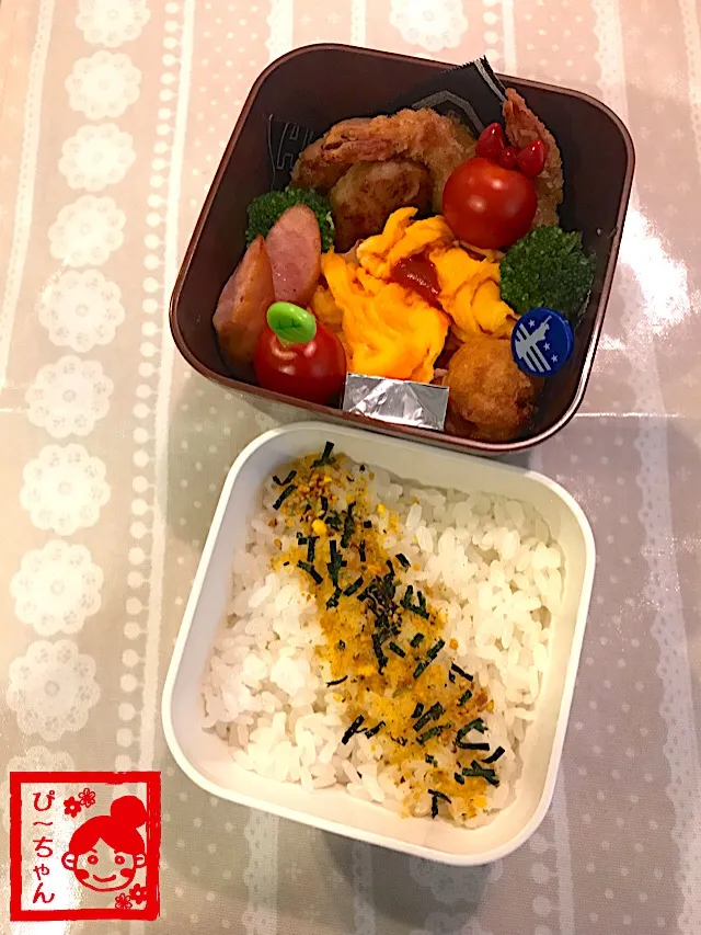 Snapdishの料理写真:次女☆高校生弁当😊354日目|☆ぴ〜ちゃん☆さん