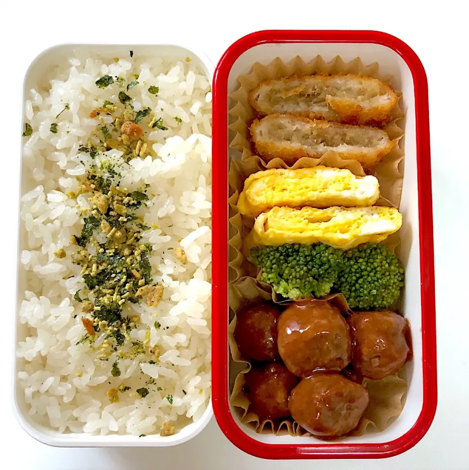 高２女子お弁当☆
 #お弁当 
 #ナッツアレルギー 
 #牛乳アレルギー|とんちゃさん