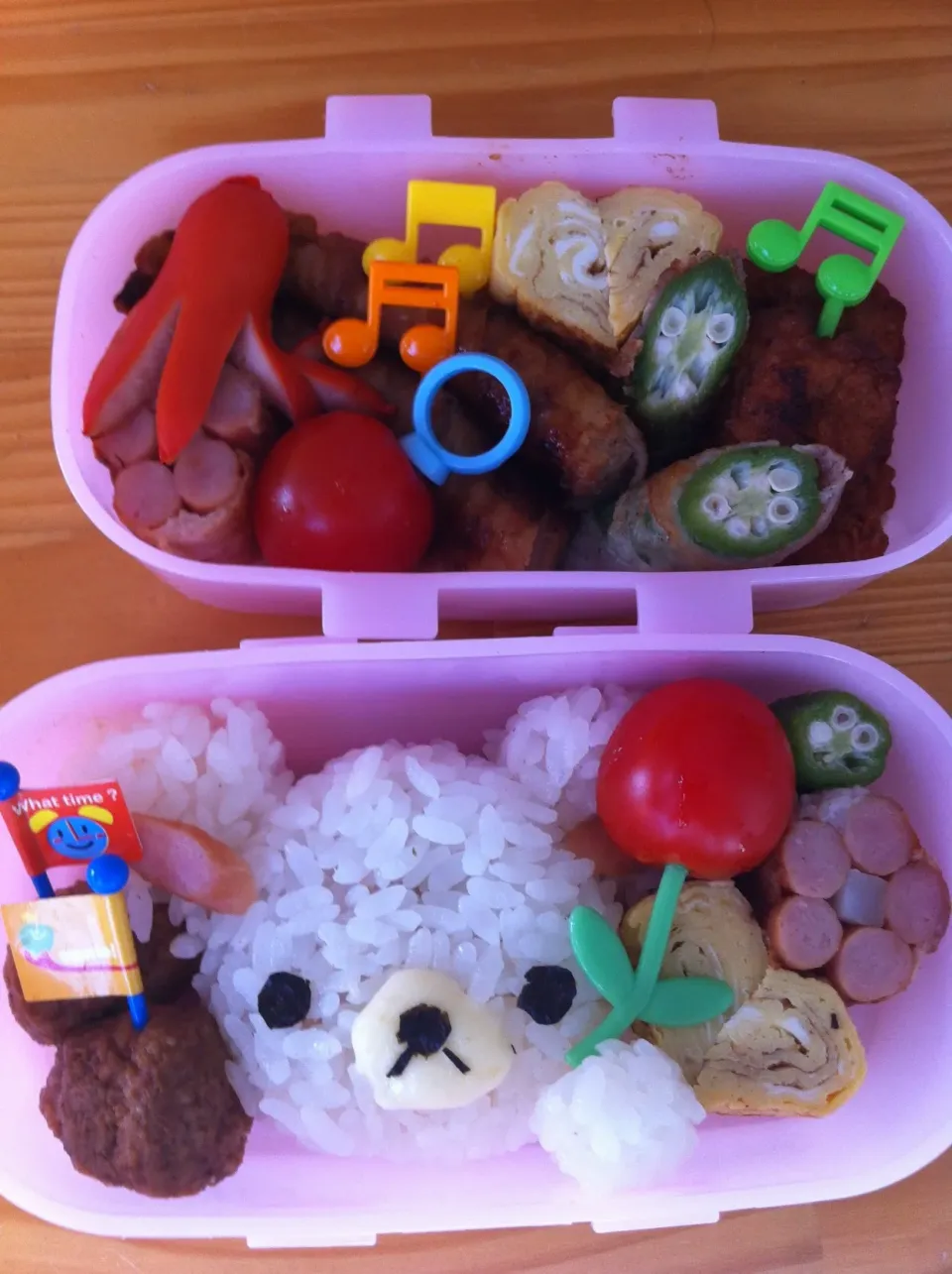 Snapdishの料理写真:#リラックマ弁当  #簡単|chocolaさん