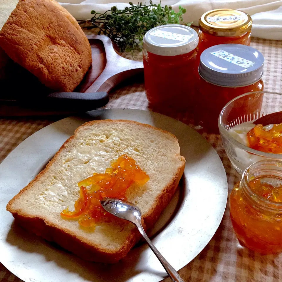 マーマレードな朝食🍊✨|なだちいさん