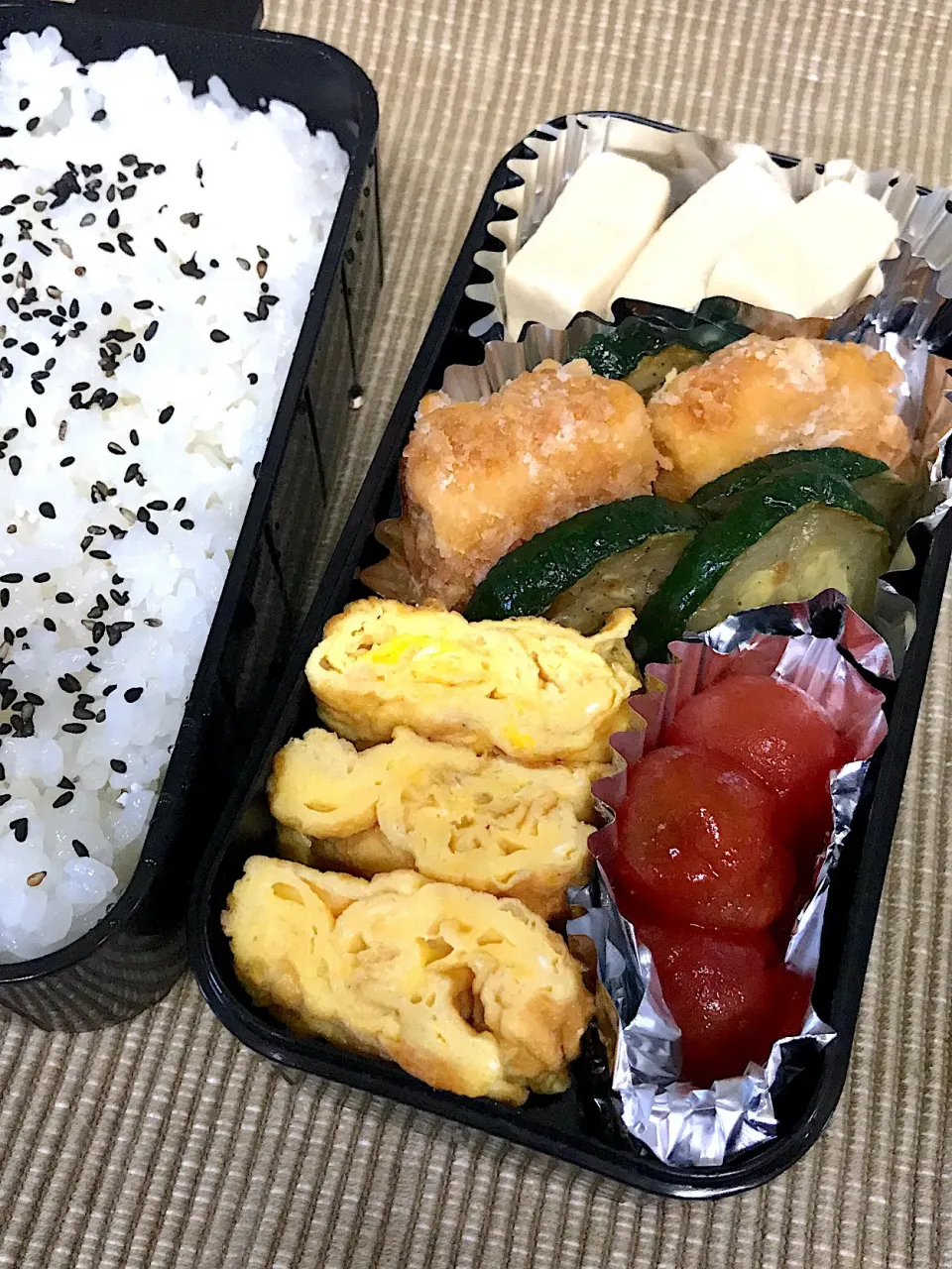 Snapdishの料理写真:6/17 #お父さん弁当  #オヤジの弁当  #夜勤弁当|みぽりんさん