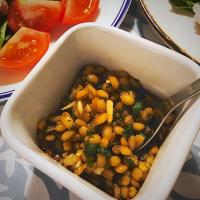 大葉と茗荷のもち麦タレ