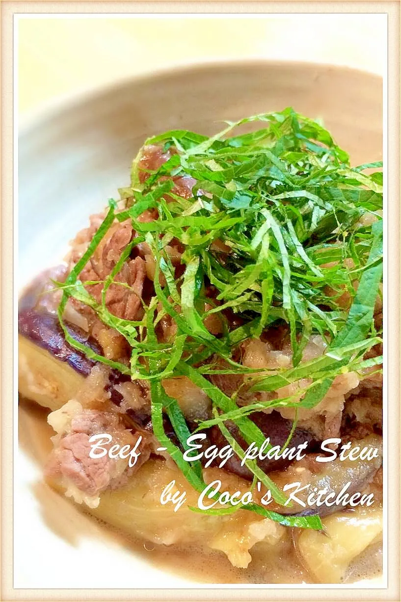 Snapdishの料理写真:CocoAngelaさんの麺つゆで簡単☆なすと牛肉の煮びたし #楽天レシピ|楽天レシピさん