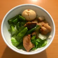 春キャベツといっしょに!コク旨豚の角煮丼 by ヒデとカズのパパ|Tamaさん