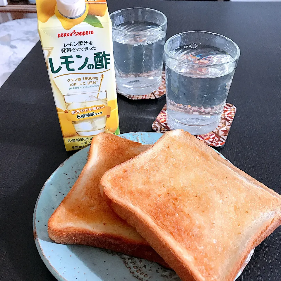 ありがとうございます♡レモンの酢で朝食|amumuさん