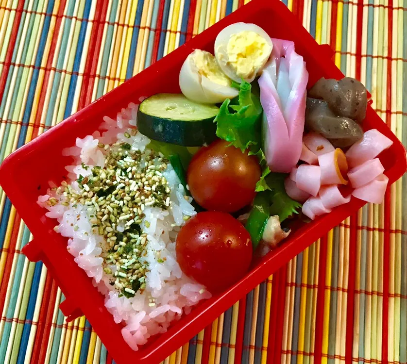 20190618🍱今日の自分弁当🍱
今日は旦那さんは忙しくてお弁当食べれないらしい。がんばれー！
#snapdish  #yamasajyoubisai
#手軽にプラ酢レモンの酢 #ポッカサッポロ
#うちご飯 #旦那さん弁当 #にんべん #にんべんアンバサダー #snapdish #スナップディッシュ #プチトマトピク|akiyo22さん