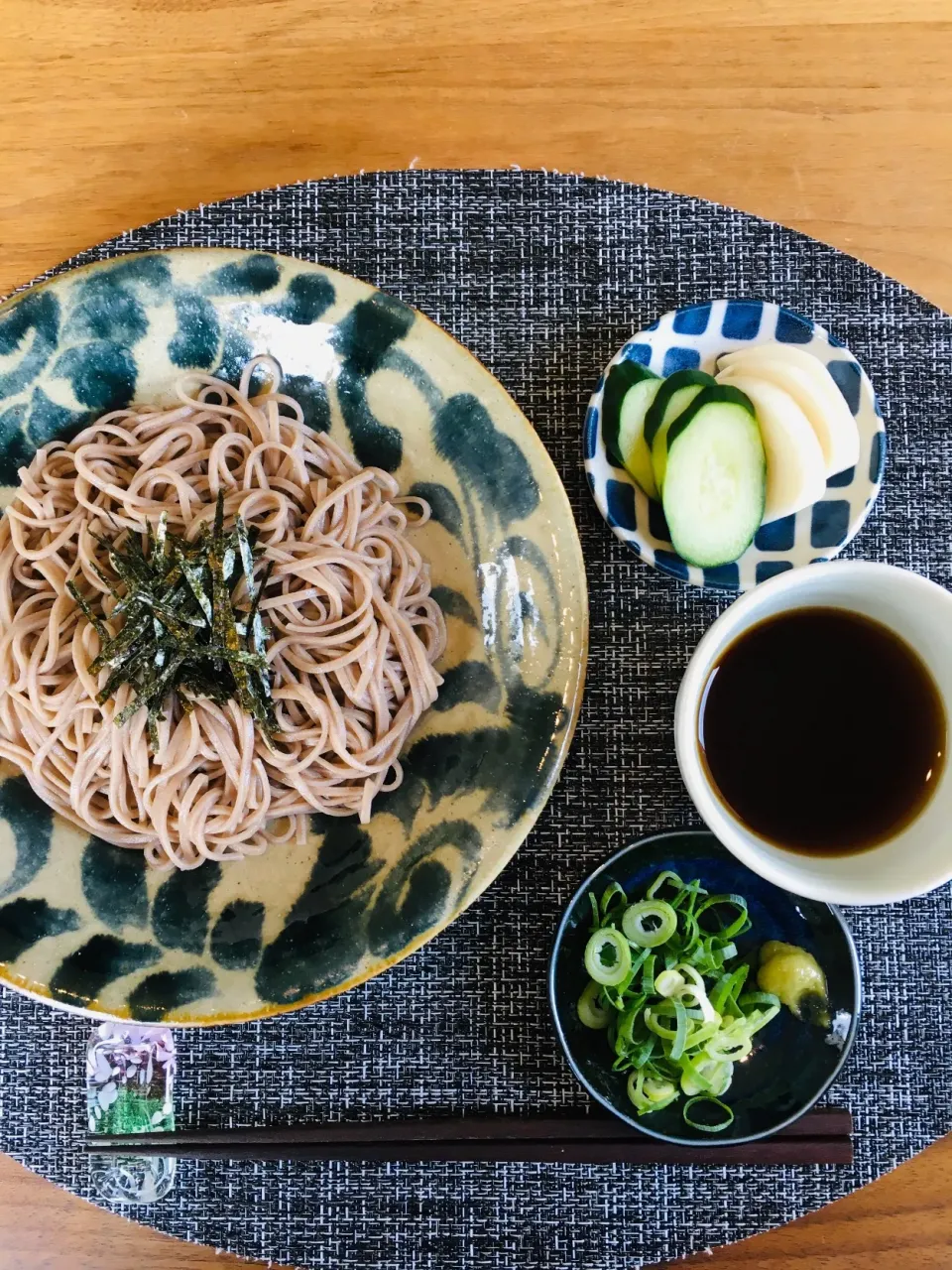 今日のお家で一人ランチは、冷たいお蕎麦✨|ミッチ☆ママさん