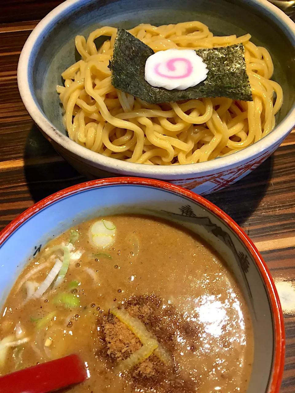 Snapdishの料理写真:赤つけ麺@中華そば 蛍（大和田）|Kazuya Miyukiさん