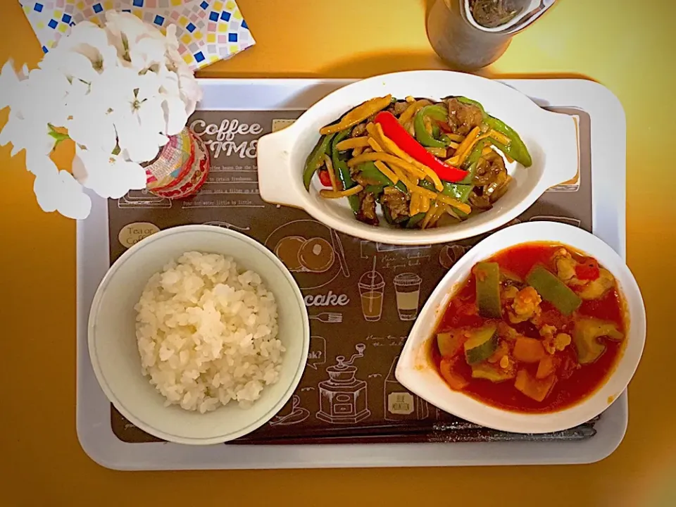 teruyoさんの料理 鶏肉のスペイン風トマト煮🍅|Atsuko☺︎さん