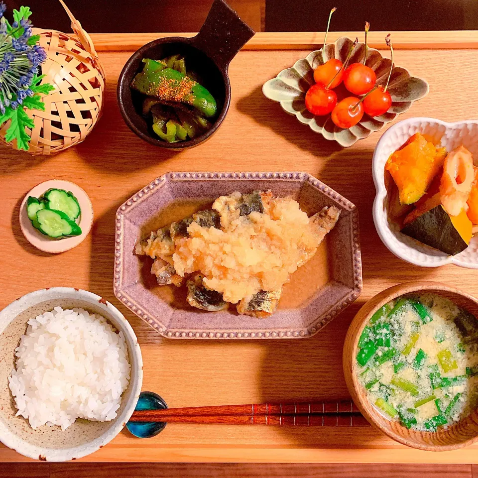 鰯のおろし煮|はらしおりさん