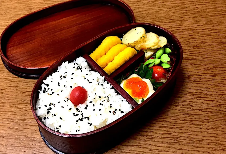 卵が半熟でうまい弁当|やまさんさん