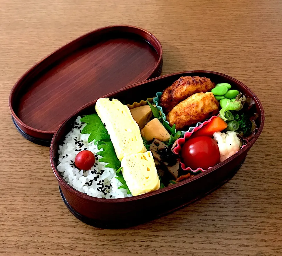 Snapdishの料理写真:豆腐ナゲット弁当☆|やまさんさん