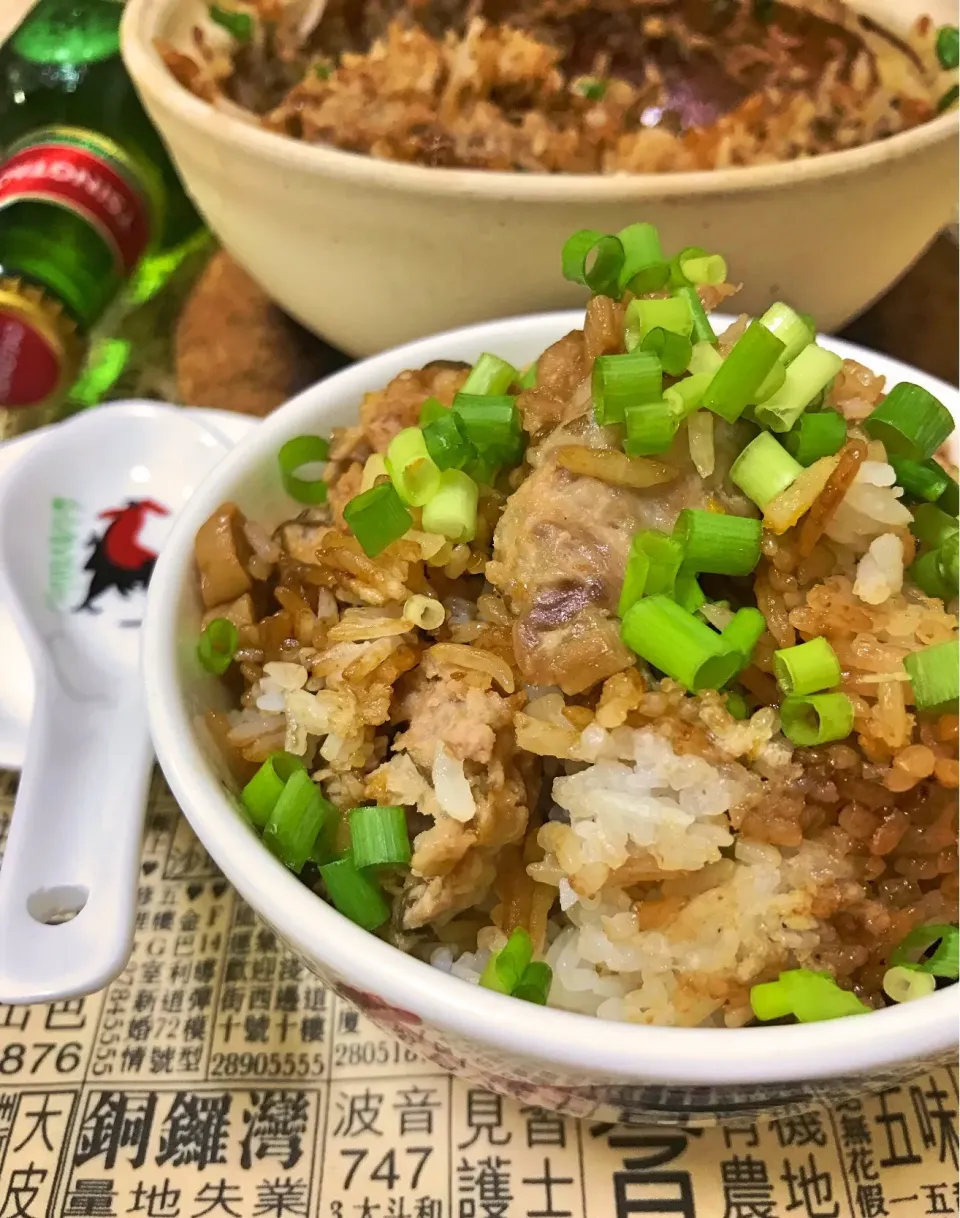 梅菜肉餅煲仔飯 🇭🇰いただきま〜す🙏🎶|アッチさん