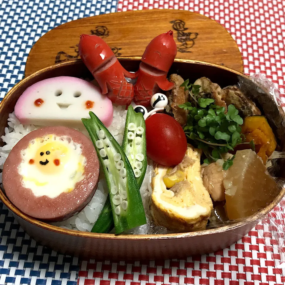 Snapdishの料理写真:2019年6月19日 オレ弁当♪|クッキングおやぢさん