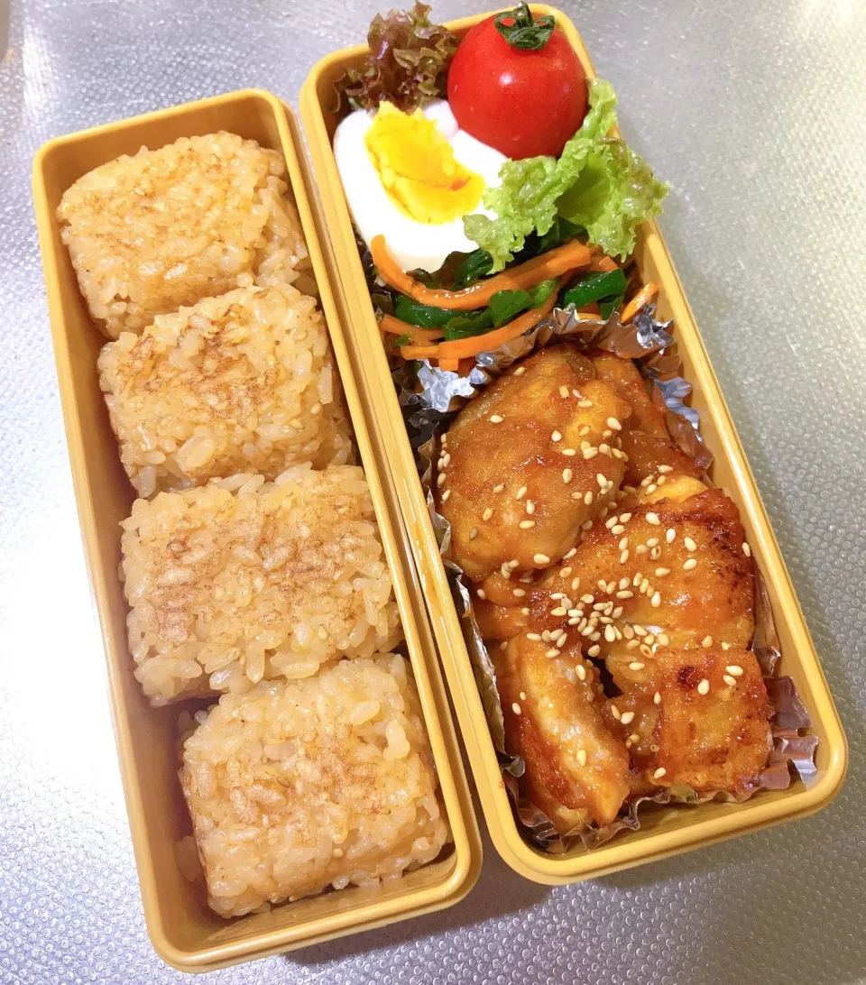 ヤンニョムチキン弁当|h r n 🐻さん