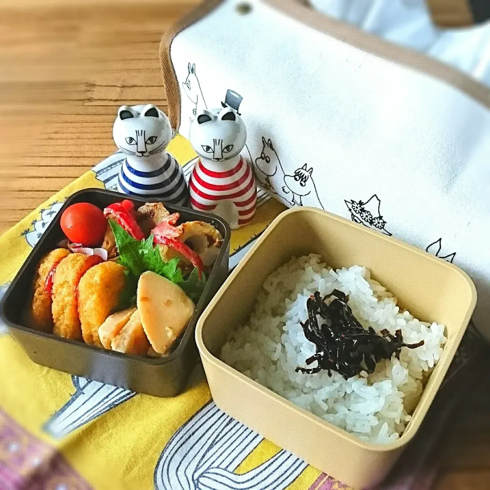 息子弁当・おっと弁当 6/19|ふ〜たん**さん