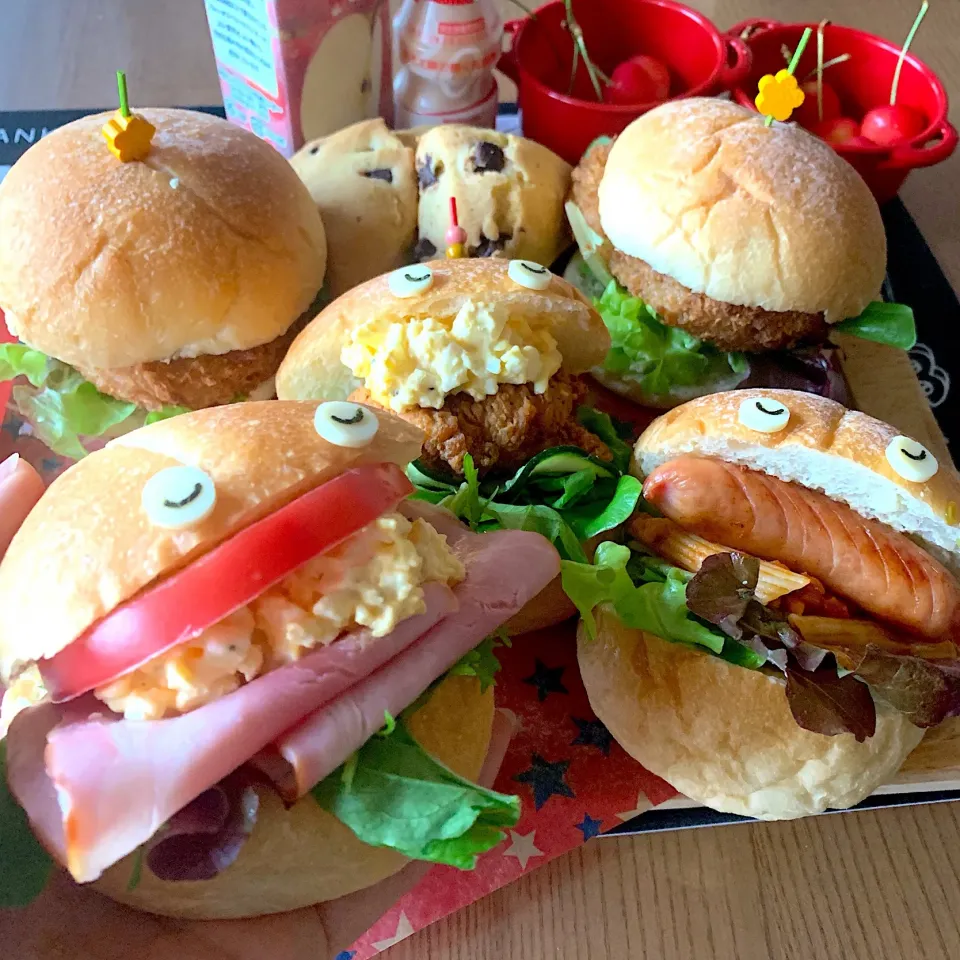 サンドイッチ弁当🥪|てんさん