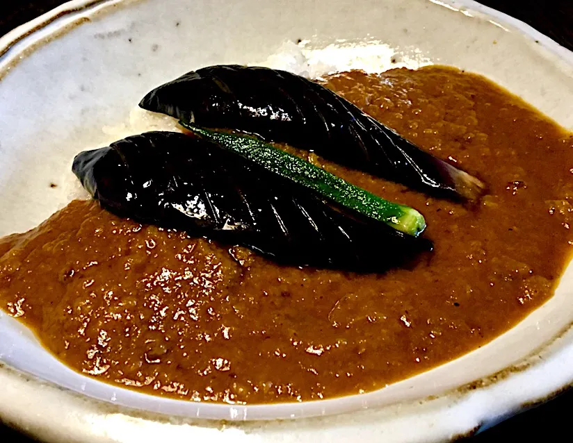 夏野菜カレー
・なす揚げ浸し
・オクラ唐揚げ|mottoさん