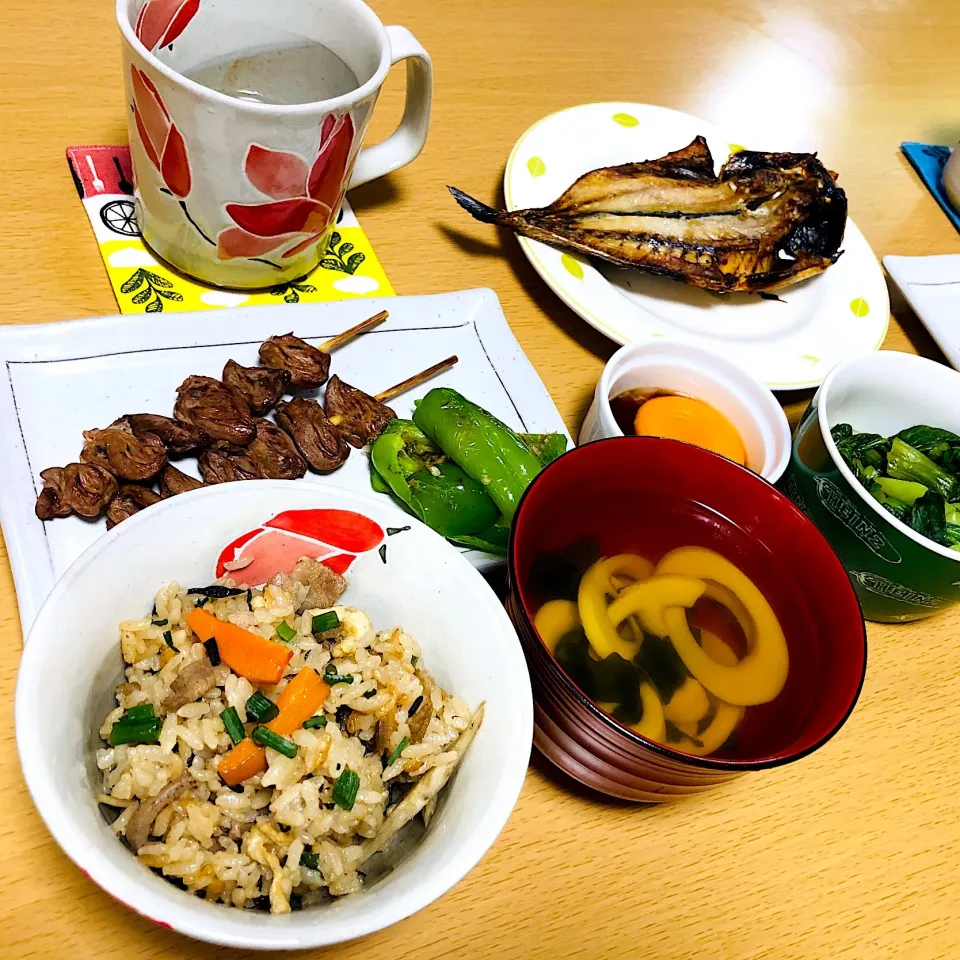 牛肉と牛蒡の炊き込みご飯|skskさん