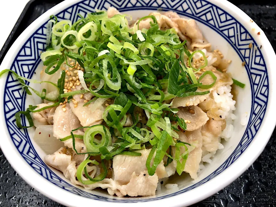 ねぎ塩豚丼|T. Wonderさん