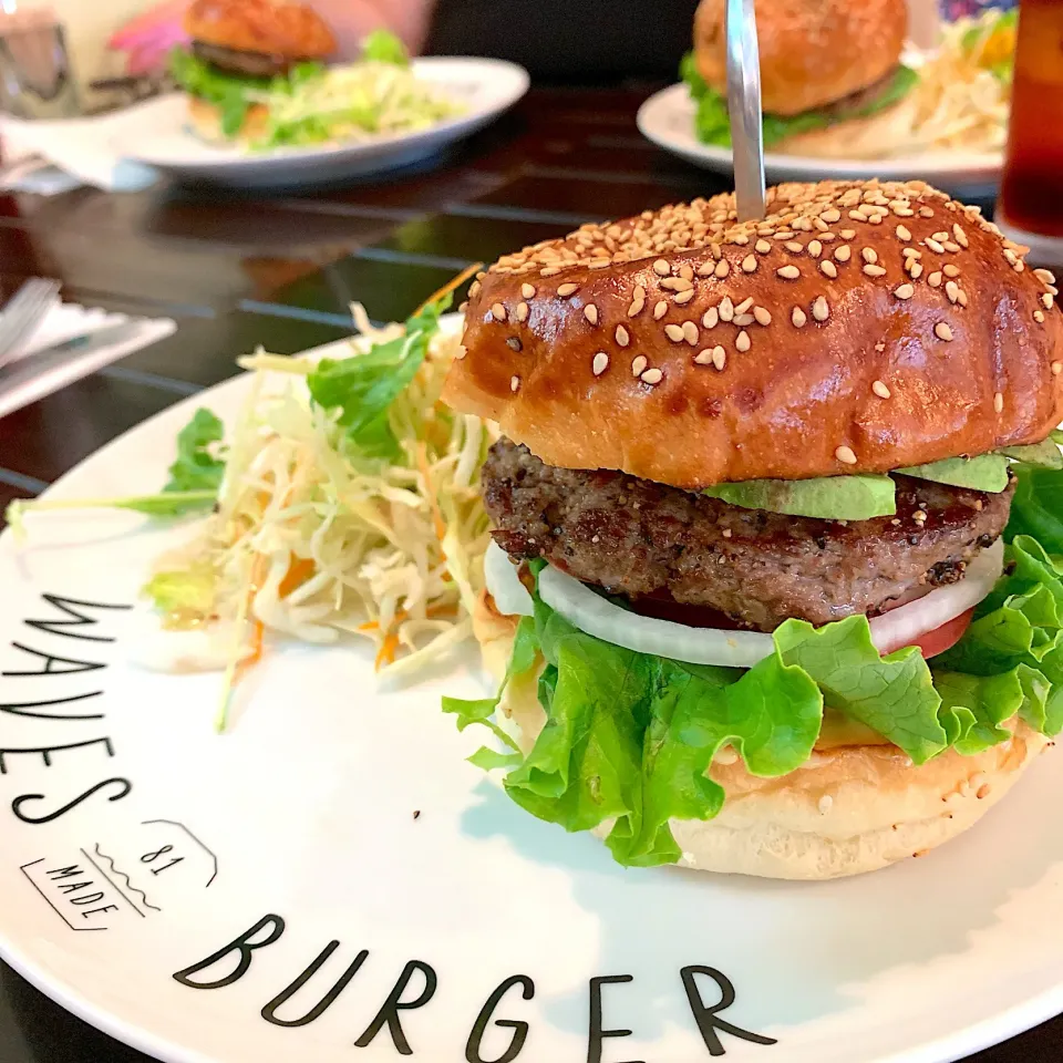 初めて食べたハンバーガー ランチ🍔|Seikoさん