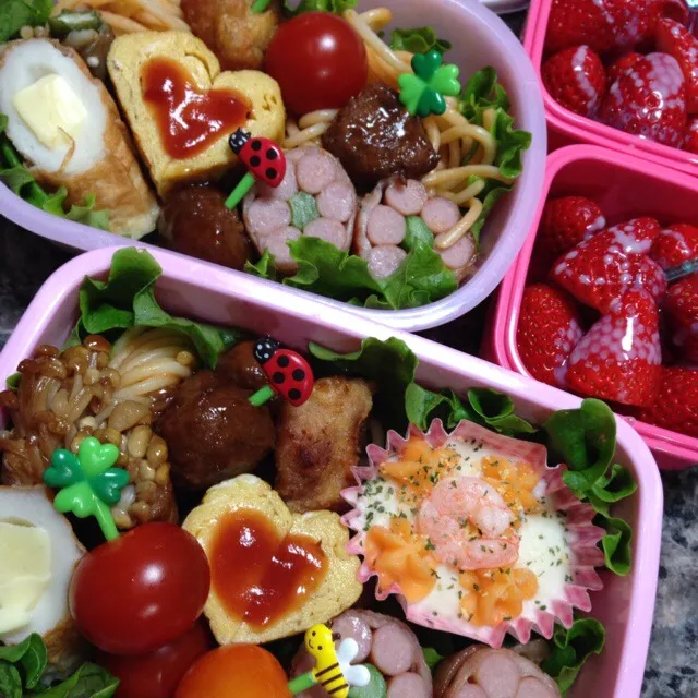 #小学生お弁当  #幼稚園お弁当  #かわいい|chocolaさん