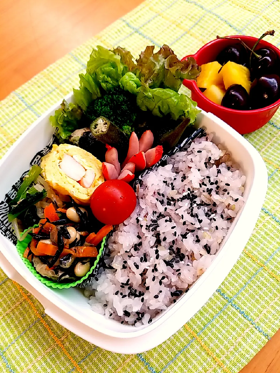 Snapdishの料理写真:6月20日　高2息子弁当|あけみさん