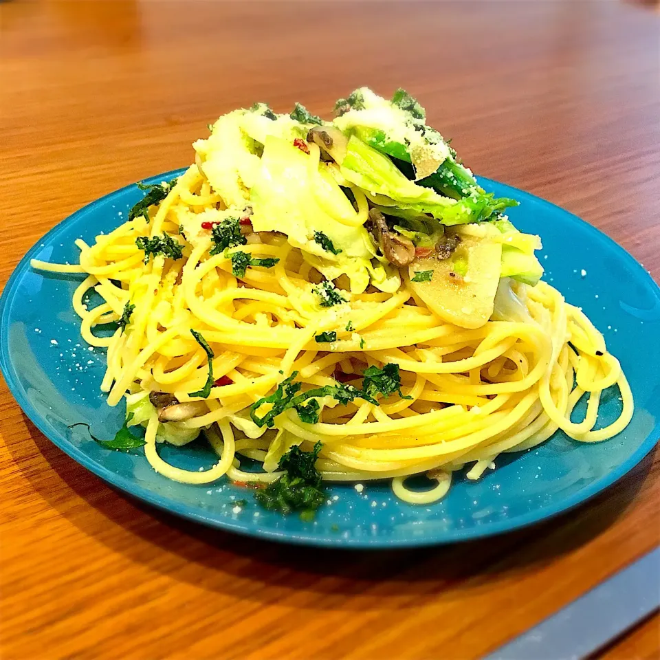 アンチョビのパスタ🍝|くろあおさん