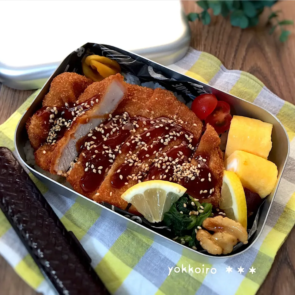 豚カツ弁当|yokkoiroさん