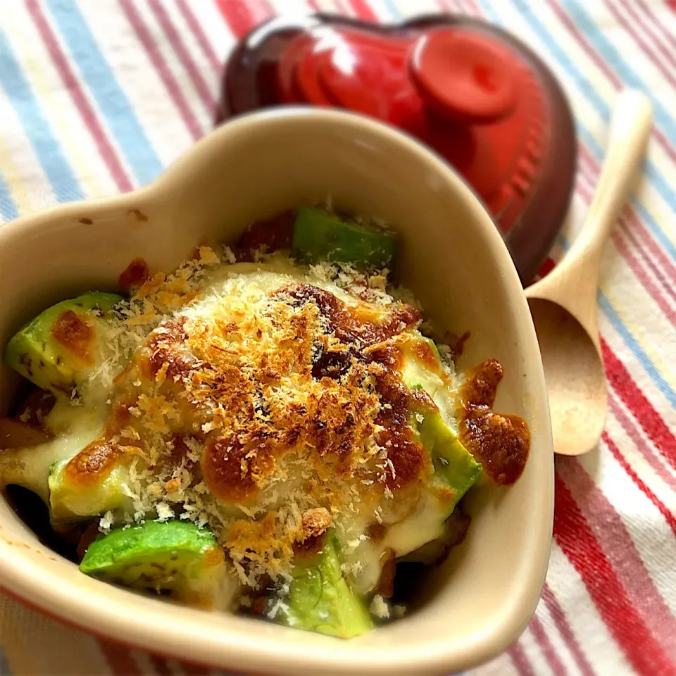 アボカドポテトの味噌クリームグラタン🥑☺️|ららさん