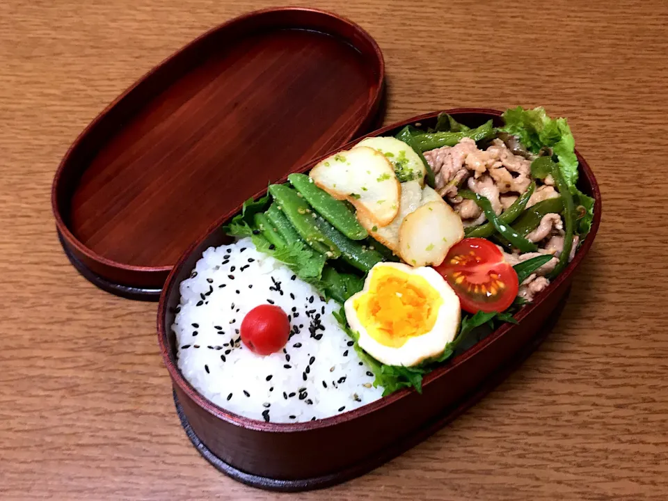 畑の野菜活用弁当☆|やまさんさん