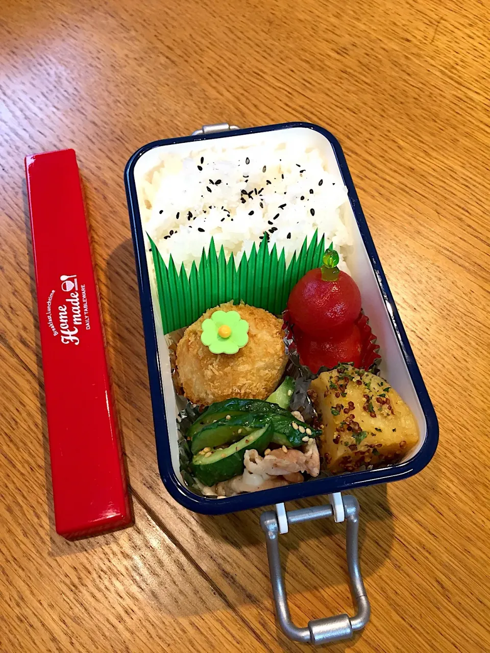 JK☆DK弁当  はんぺんツナコロッケ|まつださんさん