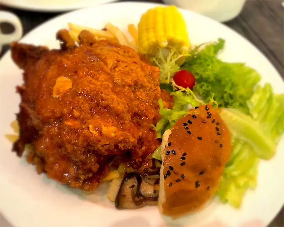 Chili crab chicken...|princessjoさん