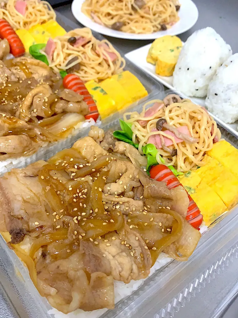 生姜焼き弁当|ねむちゃんさん