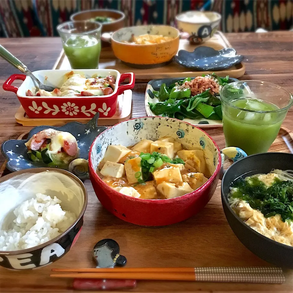 麻婆豆腐定食|ともみさん