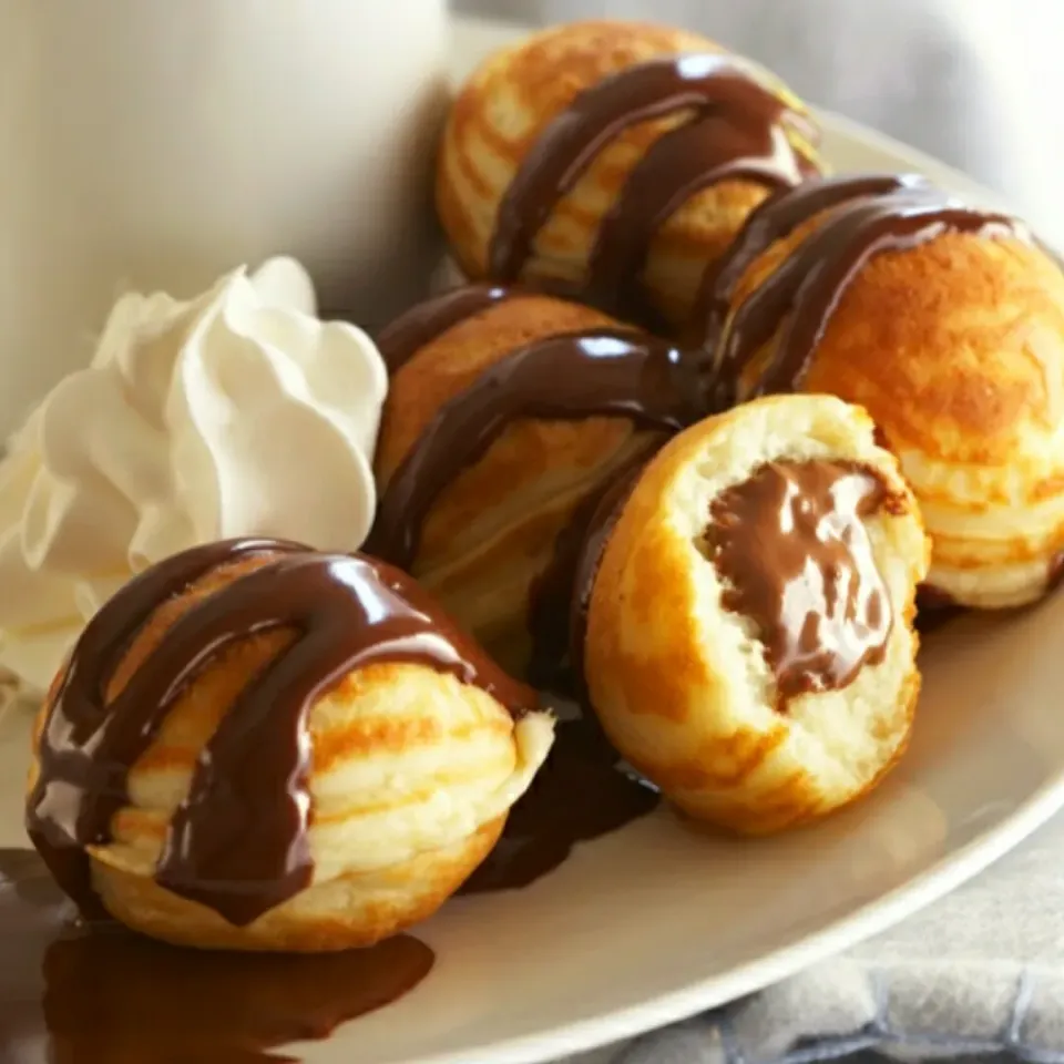 Choco pancake balls|acyさん