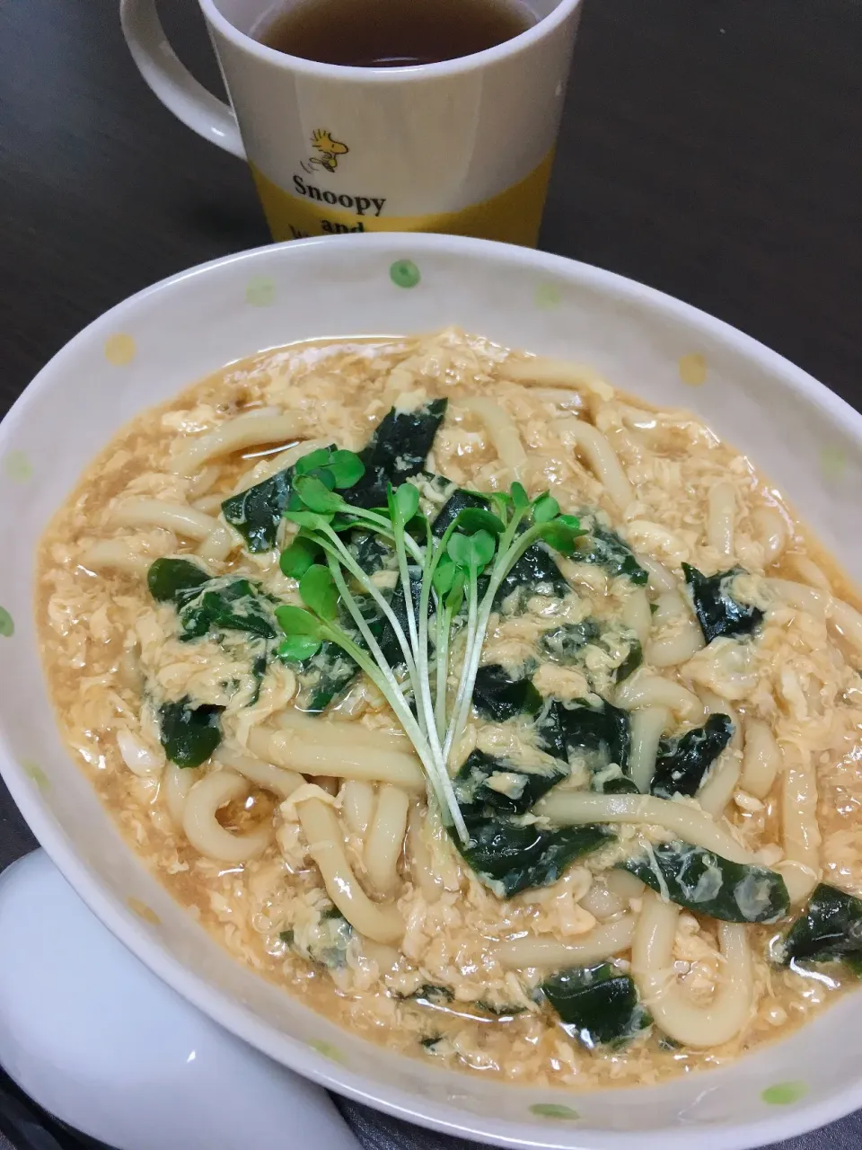 卵とじうどん|しぃさん