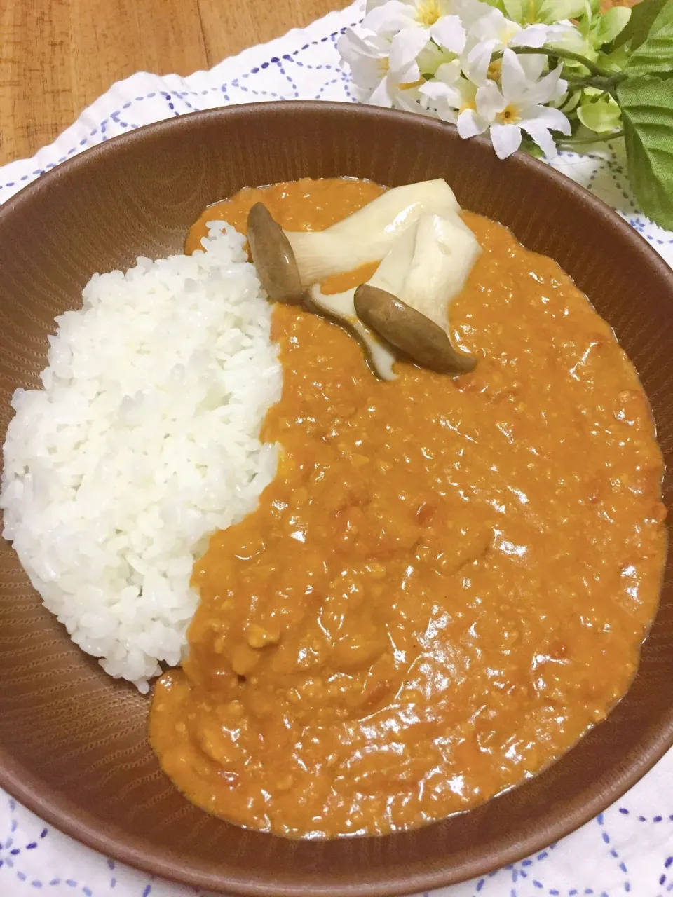 トマトとココナッツのカフェ風ひき肉カレー|❁︎na--na❁︎Nさん