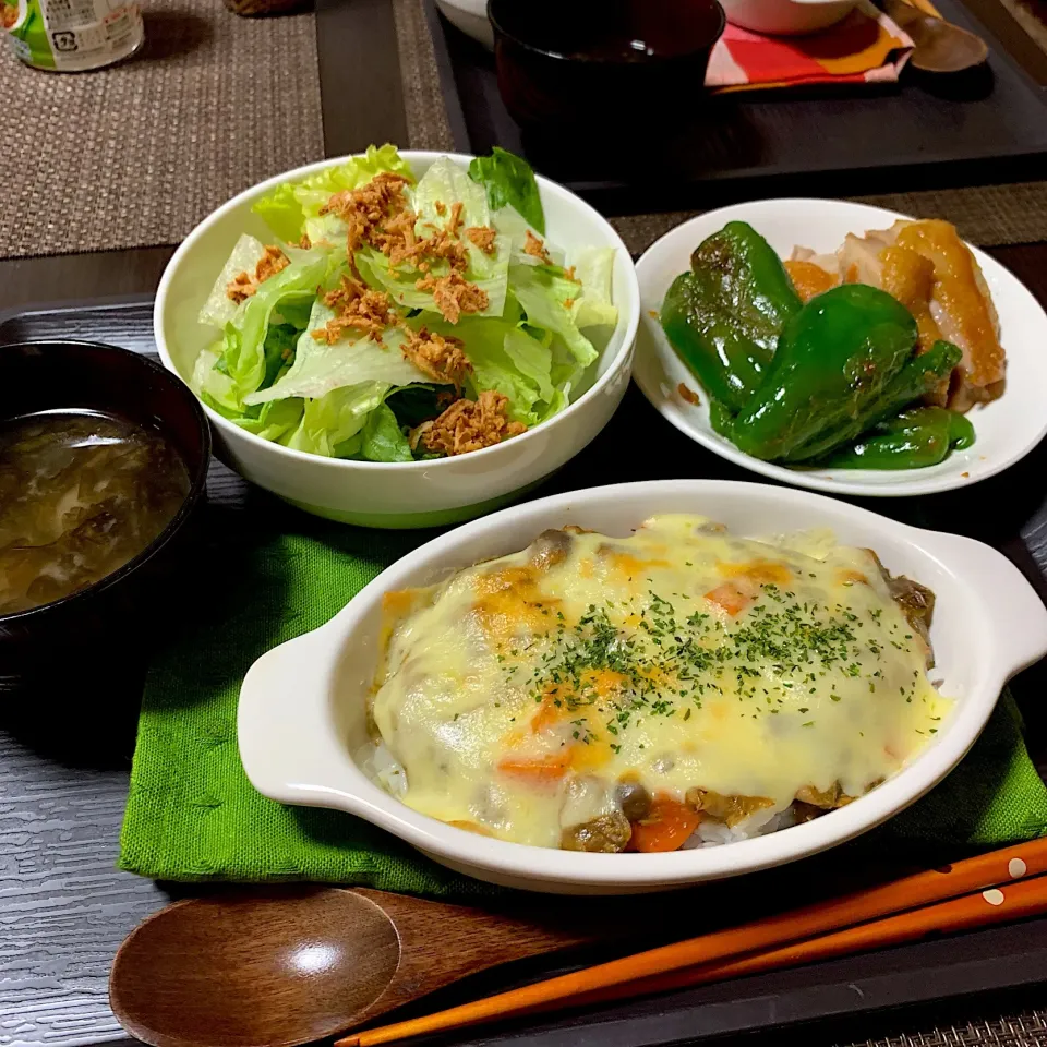 頑張らない普通のご飯☆6/21夜ごはん
    サバ缶と野菜たちのカレー③
#夜ごはん#定食#カレー#サバ缶#低糖質調味料#糖質制限中#1型🔰
食べ物に感謝🙏ご馳走様でした🙏|あきさん