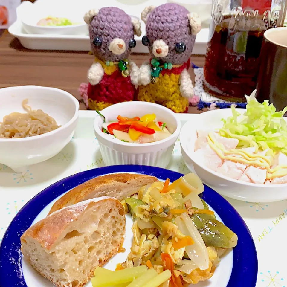 ごっちゃり昼ごぱん（╹◡╹）。|chagashiさん