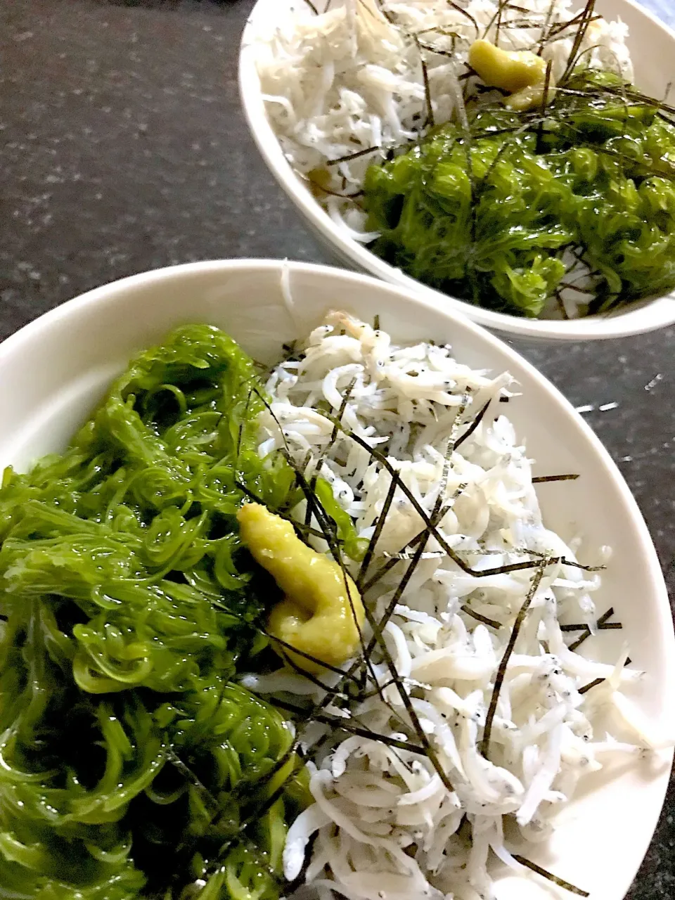 めかぶとしらすの磯の香り丼|シュトママさん