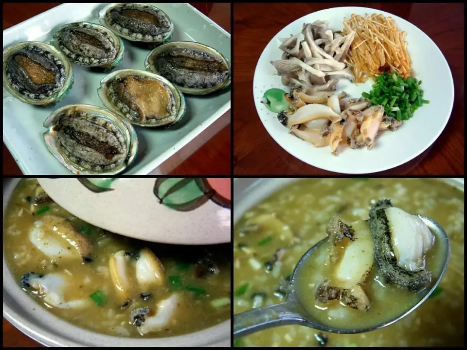 abalone congee|steven z.y.さん