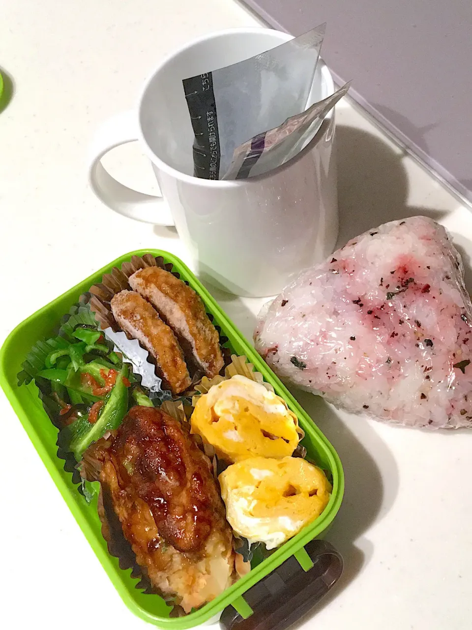 Snapdishの料理写真:6/22旦那さん弁当|あーさん