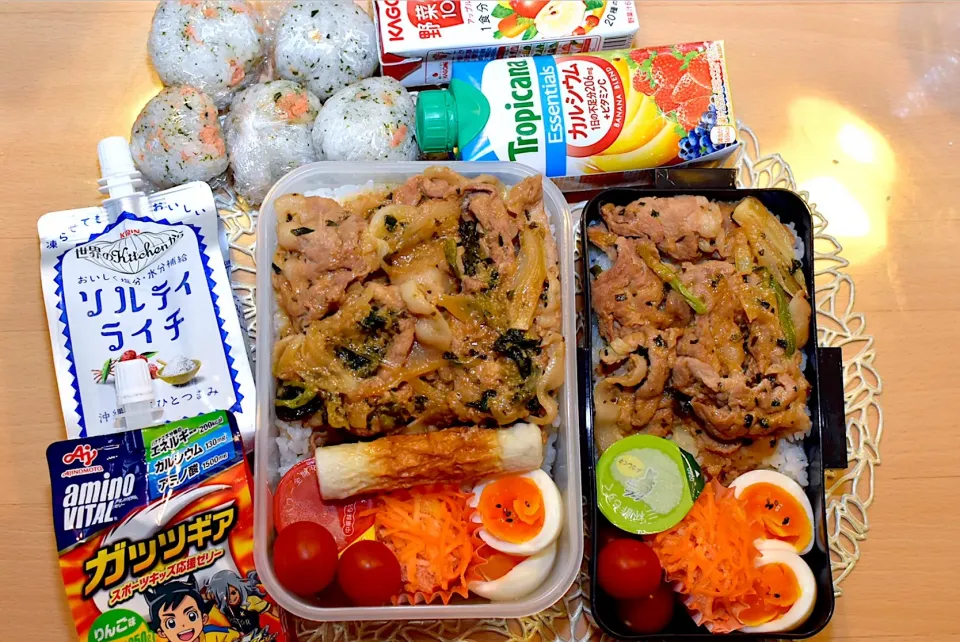 #お弁当  #息子弁当  #高校生弁当  #高校球児弁当  #食トレ  #のっけ弁  #タッパー弁当  #娘弁当  #塾弁  #生姜焼き弁当|dra-kichiさん