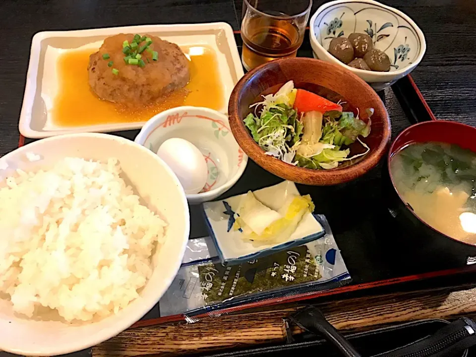 和風ハンバーグ定食|純さん