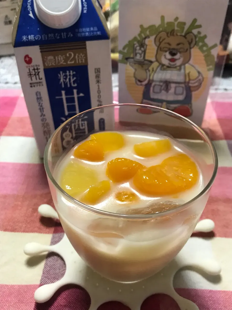 甘酒のフルーツカクテル|ハルのただ飯さん