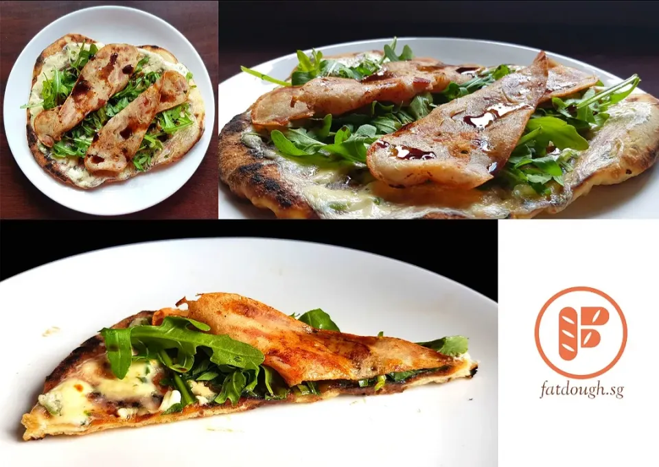 My Grilled Pizza: The Arugula-Chicken-Bacon|Daniel Limさん